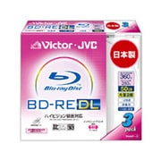 録画用 BD-RE 1-2倍速 片面2層 50GB 3枚 インクジェットプリンタ対応 BV-E260CW3
