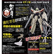 群雄【動】 ＃001EX マクロスプラス YF-19 with ファストパック