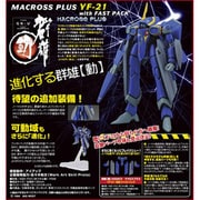 群雄【動】 ＃002EX マクロスプラス YF-21 with ファストパック