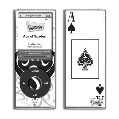 SY0001 Ace of Spades Nano4th [第4世代 iPod nano用 プロテクター Ace of Spades]