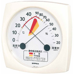 食中毒注意計(食中毒説明書付) ホワイト TM-2511