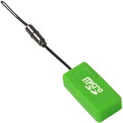 microSDカード/microSDHCカード専用リーダー・ライター グリーン USB2-SDMC/GR