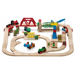 【おすすめ】 BRIO ブリオジャパン - ヨドバシ.com 貨物置場セット 通販 33076 レールトイ