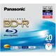 録画用BD-R追記型 1-6倍速 片面1層 25GB 20枚 インクジェットプリンター対応 LM-BR25MAW20