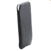 iPod touch用 革製ポーチ ブラック SNA-USP/TOUCH-BLK
