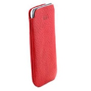 iPod touch用 革製ポーチ レッド SNA-USP/TOUCH-RED