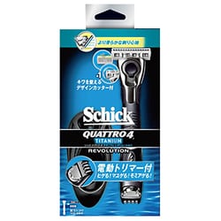 ヨドバシ.com - シック Schick 替刃1コ付 QUATTRO4 TITANIUM