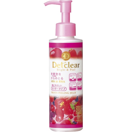 DETクリア ブライト＆ピール ピーリングジェリー [ミックスベリーの香り 180mL ヘルスケア&ケア用品]