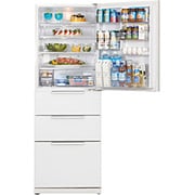 冷蔵庫(355L・右開き) プレミアムホワイト &Smart(アンド・スマート) SR-SD36R-W