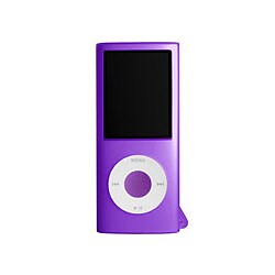 第4世代 iPod nano用 シリコンケース バイオレット RA-SC142V