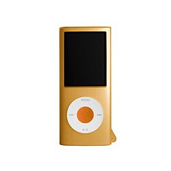 第4世代 iPod nano用 シリコンケース タンジェリン RA-SC142T