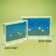 アクリルリップルカットフォトフレ ACS-0328