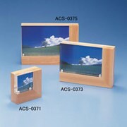L型ウッディフォトフレームナチュラルクリア ACS-0371