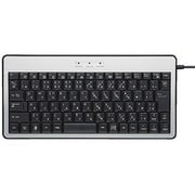 USB&PS/2接続 コンパクトフルキーボード シルバー TK-FCM005SV