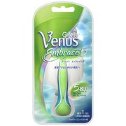かみそり Gillette Venus Embrace5(ジレット ヴィーナス エンブレイス5 ホルダー) (替刃1コ・シャワーコンパクト付) GVSE-R