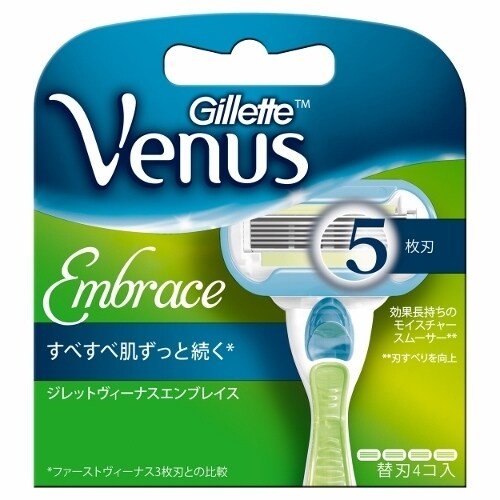 かみそり用替刃 ジレット ヴィーナス用 4個入 GVSE-4B