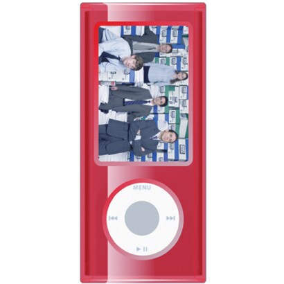 第4世代 iPod nano用 ハードケース レッド SPK-SEETHRU-N4-RD