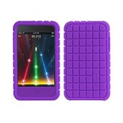 iPod touch用 シリコンカバー パープル SPK-PIXELSKIN-T2-PL