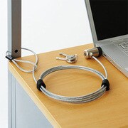 セキュリティロック シリンダー式 1000mm シルバー SL-032