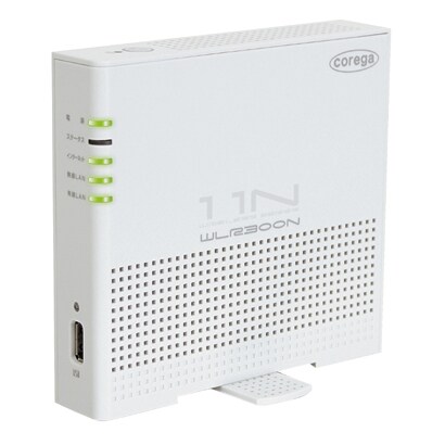 IEEE802.11n g/b対応 無線LANルータ CG-WLR300N