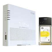 IEEE802.11n g/b対応 無線LANルータ PCカードセット CG-WLR300N-P