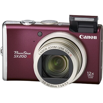 PowerShot SX200 IS RE [レッド]