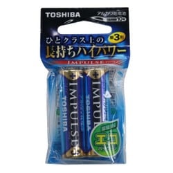 アルカリ乾電池 IMPULSE（インパルス） 単3形 2本入 エコパッケージ LR6H 2ECY