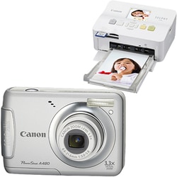 ヨドバシ.com - キヤノン Canon PowerShot A480 [かんたんプリントキット] 通販【全品無料配達】