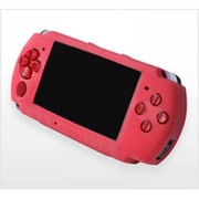 シリコンケース クリアレッド [PSP-3000用]