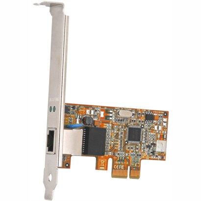 PCI-Express x1接続 ギガビットイーサネットホストインターフェイスカード ロープロファイル対応 ポートを増やしタイ CIF-GBE