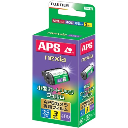 フジカラー NEXIA 400 25枚撮 3本パック