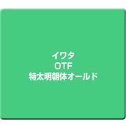 イワタOpenTypeフォント 特太明朝体オールド [Windows/Mac]