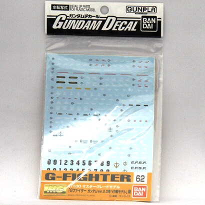 GD62 MG「Gファイター」用 [ガンダムデカール]