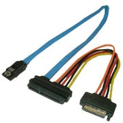 SATAII 電源セットコネクタケーブル コネクタケーブル50cm 電源ケーブル15cm PSPWS50