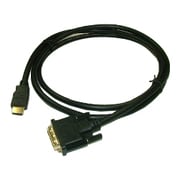 HDMI変換ケーブル DVIプラグ(DVI-D 18ピン)-HDMIプラグ(タイプA 19ピン) 1.5m PMCDH