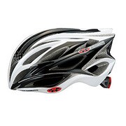 ヘルメット(59~60cm) MOSTRO ACUTO(モストロ アクート) ブラックホワイト(L) MOSTRO ACUTO BK/WHT L