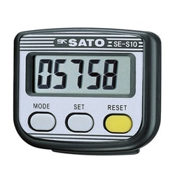 歩数計 多機能歩数計 シルバー SE-S10