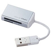 SD専用カードリーダー/ライター シルバー CRW-SD38SL