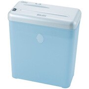 クロスカット パーソナルシュレッダー CD・カード対応 A4 ブルー NSE-603CB