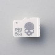 MF-NMSSD02GSV [microSDカード 2GB Loverish Skull（スカル）シリーズ シルバー]