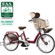 電動アシスト自転車（22型）P.ルビーレッド アンジェリーノミニアシスタ A22L49 3P942C0