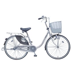 自転車（24型） プラズマシルバー  Cinnamon（シナモン）・ステンレス B-CNS416 S