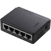 100BASE-TX対応 スイッチングハブ 5ポート ブラック LAN-SW05/PAB
