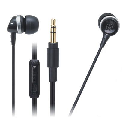 インナーイヤーヘッドホン ATH-CK300G BK [DS/PSP用]