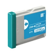 互換リサイクルインクカートリッジ ブラザー LC10C シアン(染料) ECI-BR10C