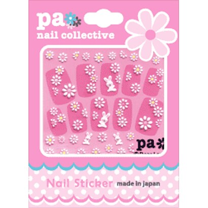 paネイルスティッカー うさぎちゃん peta86