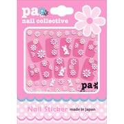 paネイルスティッカー うさぎちゃん peta86
