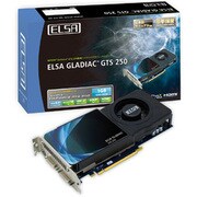 NVIDIA製 GeForceGTS 250 1GB GDDR3メモリ搭載 PCI-Express 2.0接続 GD250-1GERS