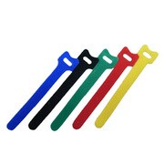 ケーブルタイ 面ファスナー 180mm×12mm 5個(5色) CH-MG18/AS