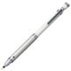 シャープペンシル KURUTOGA（クルトガ） ハイグレードモデル M5-1012 1P 0.5mm アルミグリップモデル 自動芯回転機構搭載 本体色：ホワイト M510121P.1